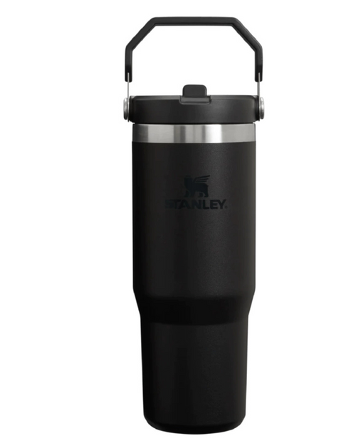 VASO NEGRO STNALEY FLIP STRAW TUMBLER 887ml